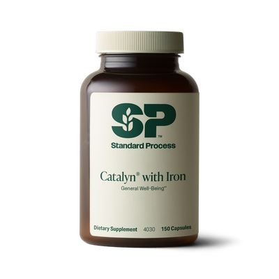 Image of Catalyn® with Iron, formerly known as e-Poise®, 150 capsules.