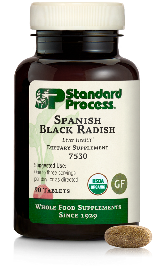 Spanish Black Radish, 90 Tablets