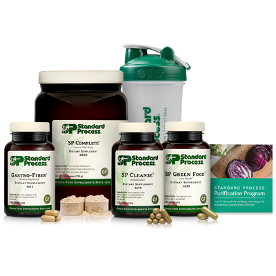 Purification Product Kit with SP Complete® and Gastro-Fiber®, 1 Kit With SP Complete and Gastro-Fiber